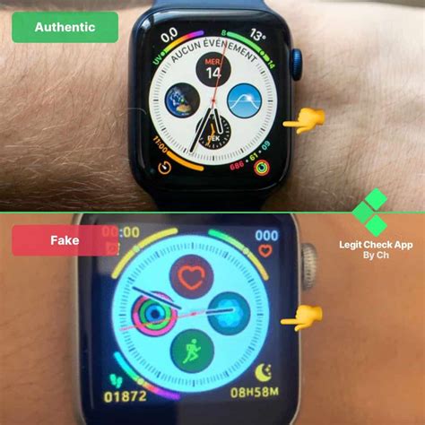 how to tell a fake apple watch series 6|are apple watches real or false.